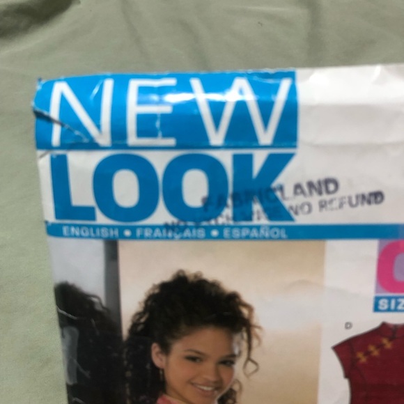 New Look 6338 - junior tops with a Mandarin style - 3/4 to 13/14- fun project - Picture 2 of 9